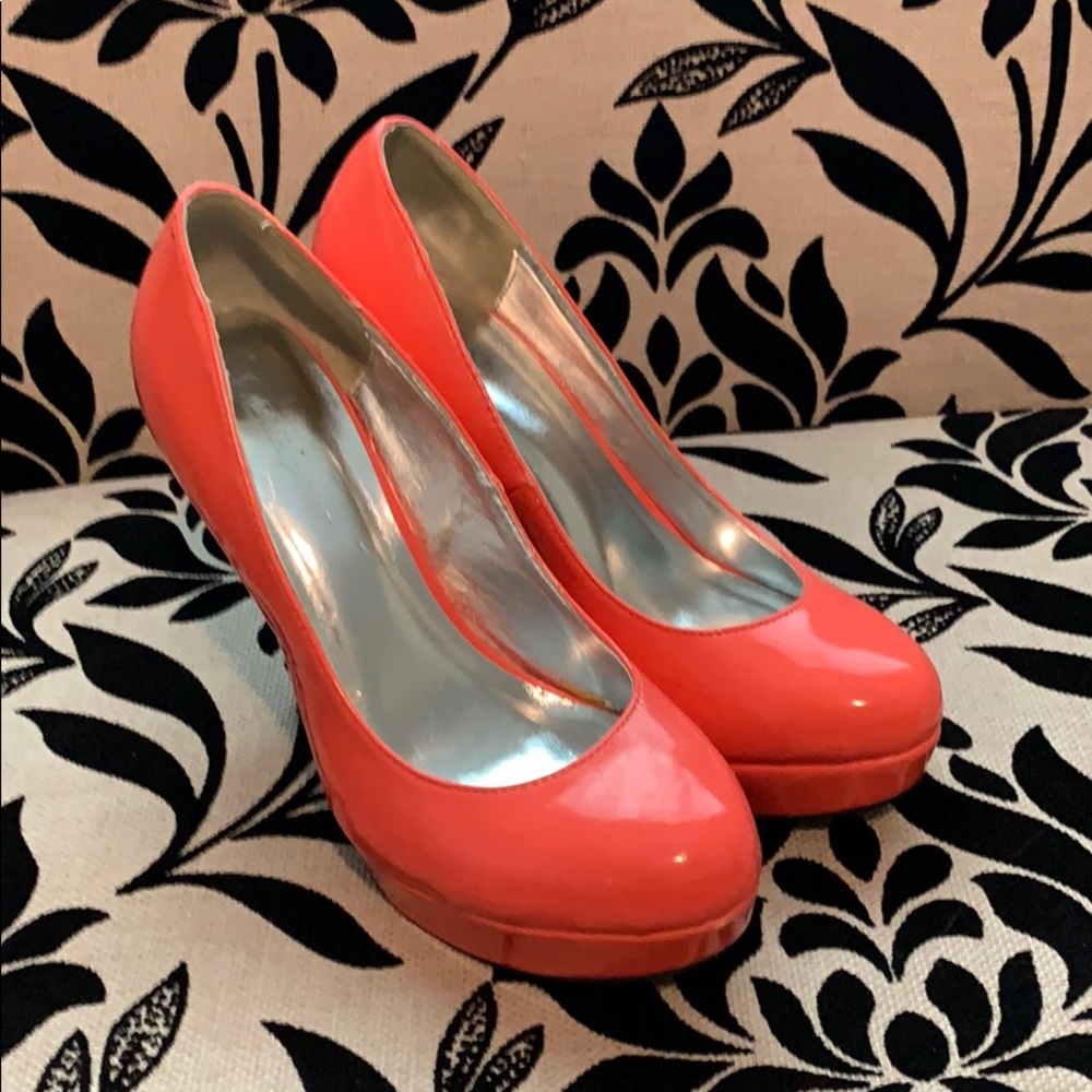 Sexy Coral  diva lounge heels